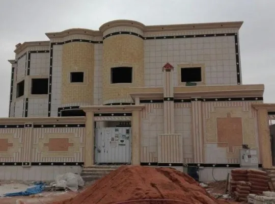 إعادة تأهيل واجهة منزل في الظهران