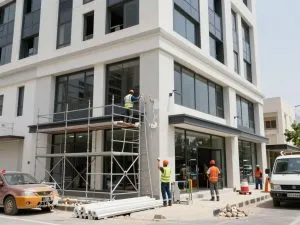 تجديد-مبنى-تجاري-الجبيل تجديد مبنى تجاري في الجبيل