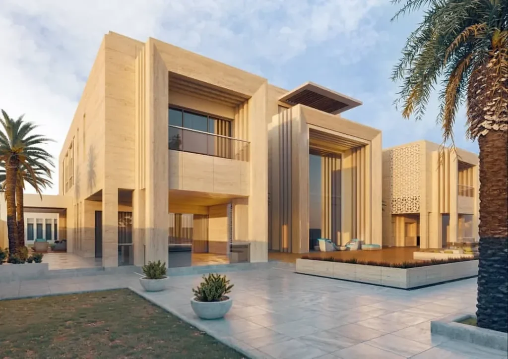 ترميم-واجهة-فيلا-فاخرة-الدمام ترميم واجهة فيلا فاخرة في الدمام