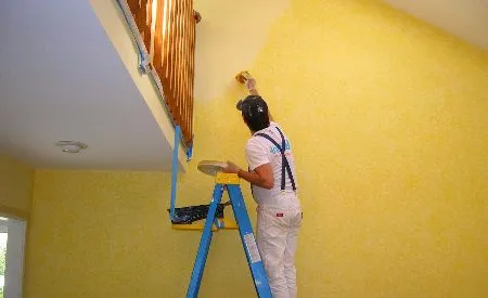 أعمال دهان داخلية وخارجية المبنى في الخبر