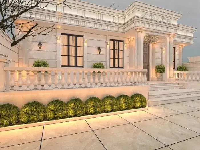 دهان واجهات مباني حديثة في الدمام