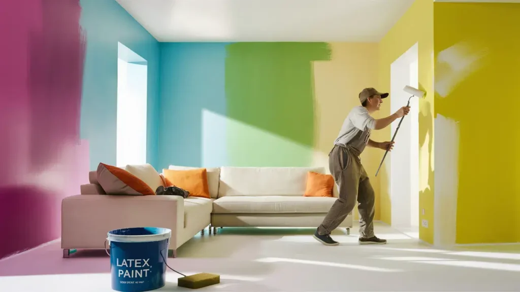 توزيع الطلاء الداخلي بدقة سيهات