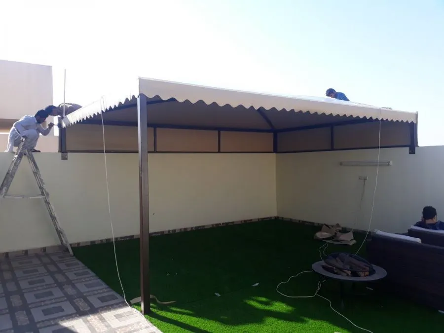 مظلات-قماشية-حديثة-الجبيل مظلات قماشية حديثة في الجبيل