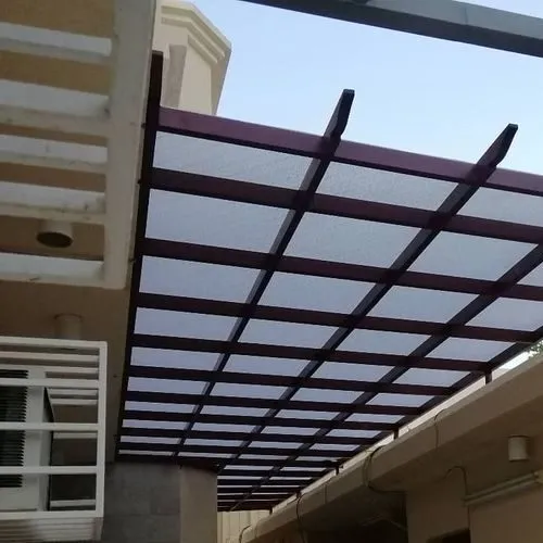 مظلات لكسان شفافة للمداخل سيهات