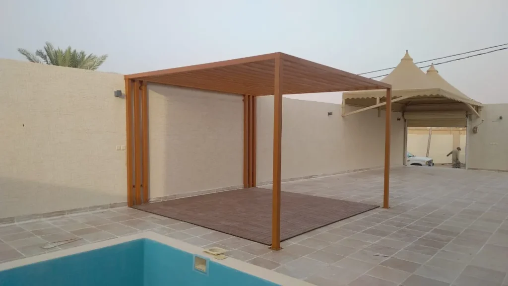 تصميم مظلات فلل في الظهران